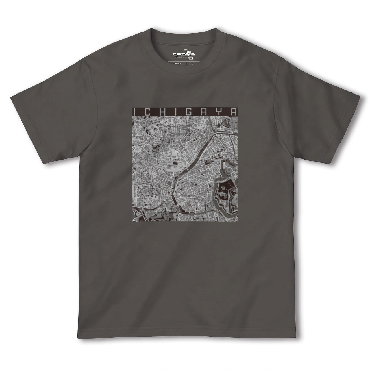 【市ケ谷（東京都）】地図柄ヘビーウェイトTシャツ