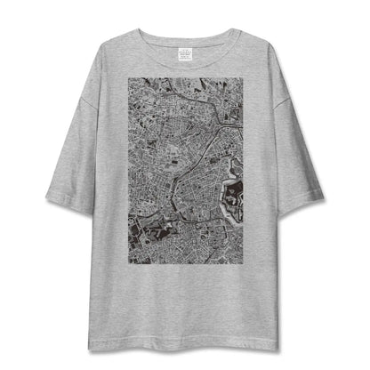 【市ケ谷（東京都）】地図柄ビッグシルエットTシャツ