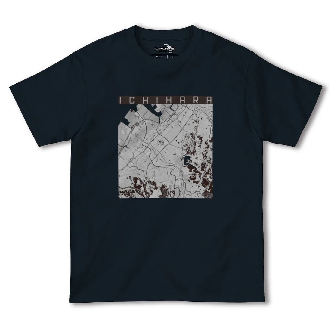 【市原(千葉県)】地図柄ヘビーウェイトTシャツ
