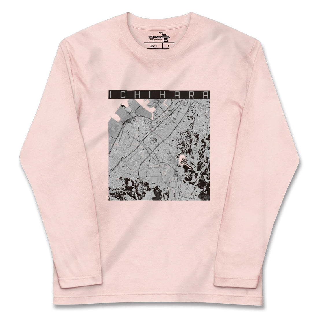 【市原(千葉県)】地図柄ロングスリーブTシャツ