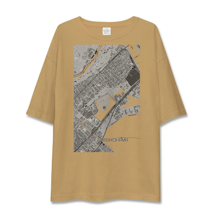 【市川塩浜（千葉県）】地図柄ビッグシルエットTシャツ
