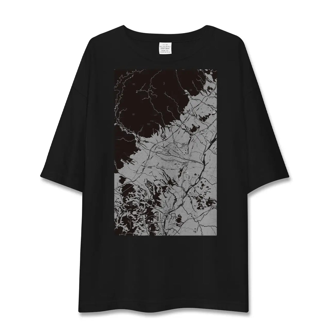 【飯田(長野県)】地図柄ビッグシルエットTシャツ