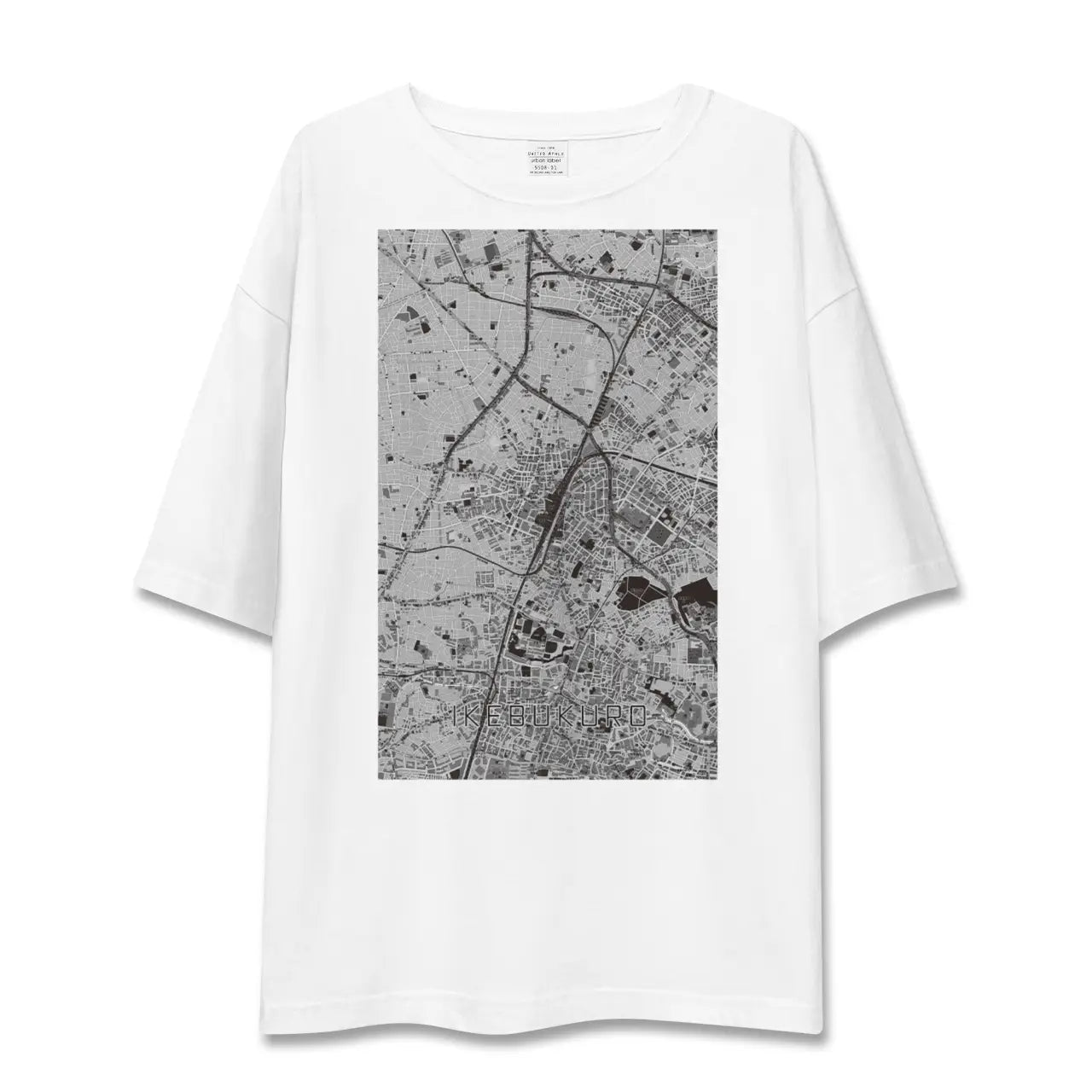 【池袋（東京都）】地図柄ビッグシルエットTシャツ