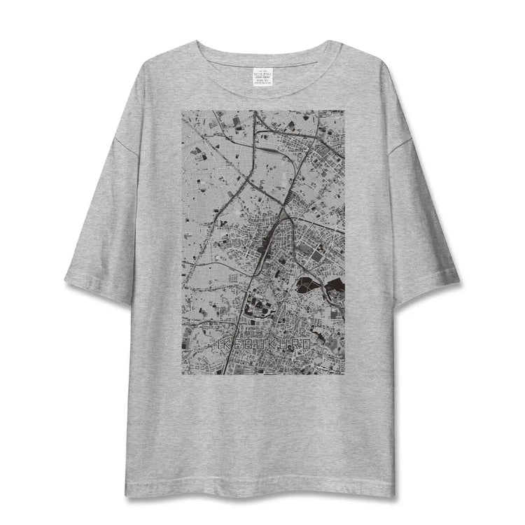 【池袋（東京都）】地図柄ビッグシルエットTシャツ