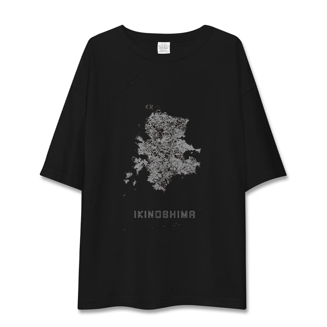 【壱岐島(長崎県)】地図柄ビッグシルエットTシャツ