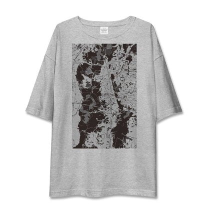【生駒（奈良県）】地図柄ビッグシルエットTシャツ