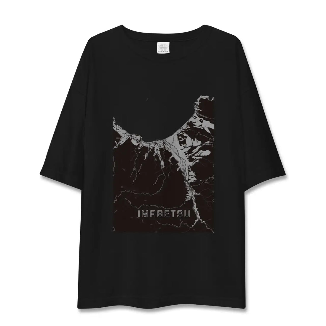 【今別(青森県)】地図柄ビッグシルエットTシャツ