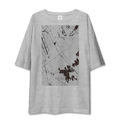 【入曽（埼玉県）】地図柄ビッグシルエットTシャツ
