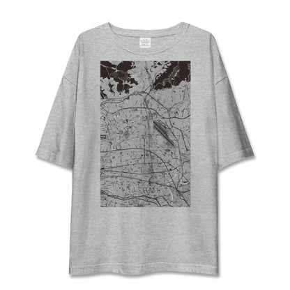 【伊丹（兵庫県）】地図柄ビッグシルエットTシャツ