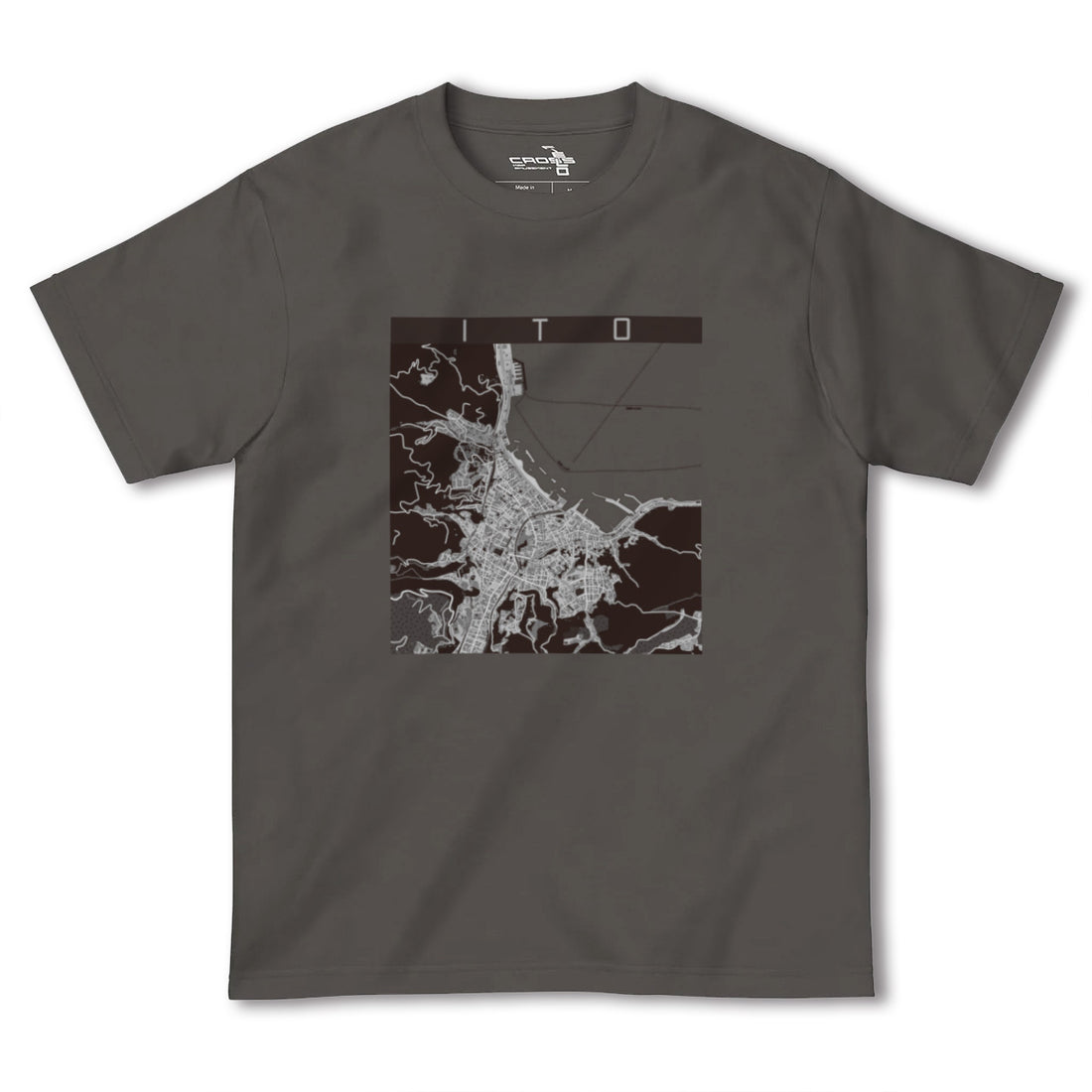 【伊東(静岡県)】地図柄ヘビーウェイトTシャツ