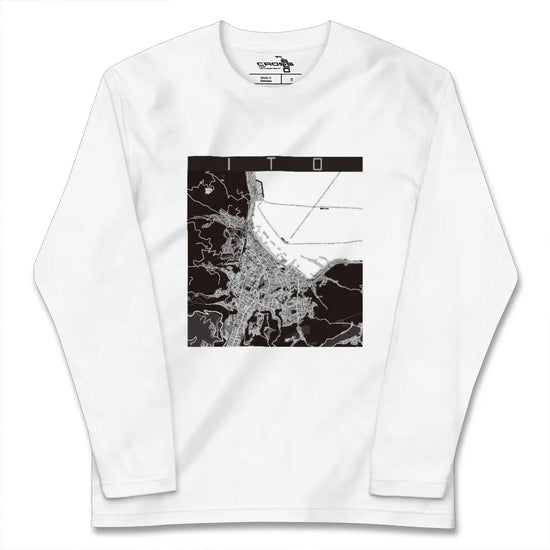 【伊東（静岡県）】地図柄ロングスリーブTシャツ