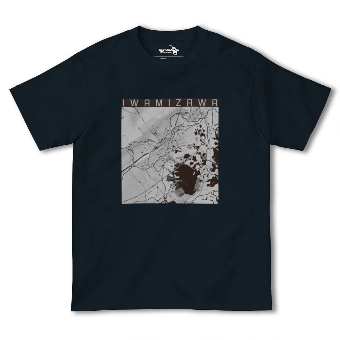 【岩見沢(北海道)】地図柄ヘビーウェイトTシャツ