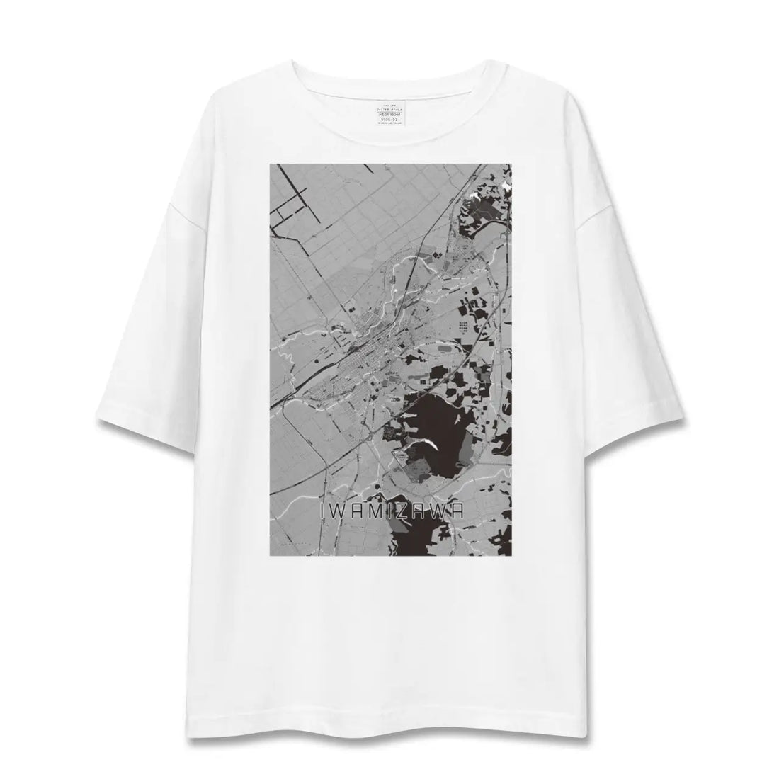 【岩見沢(北海道)】地図柄ビッグシルエットTシャツ