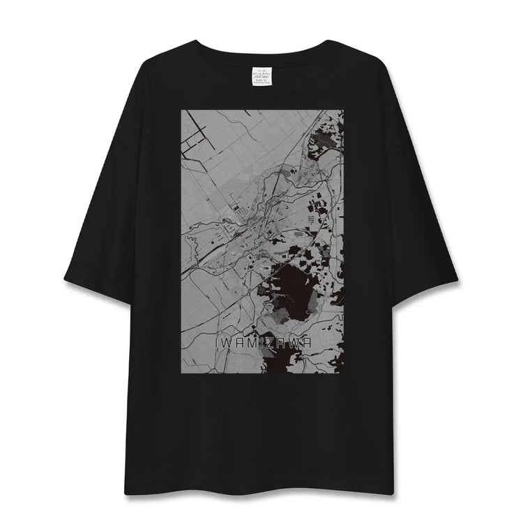 【岩見沢（北海道）】地図柄ビッグシルエットTシャツ