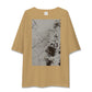 【岩見沢（北海道）】地図柄ビッグシルエットTシャツ
