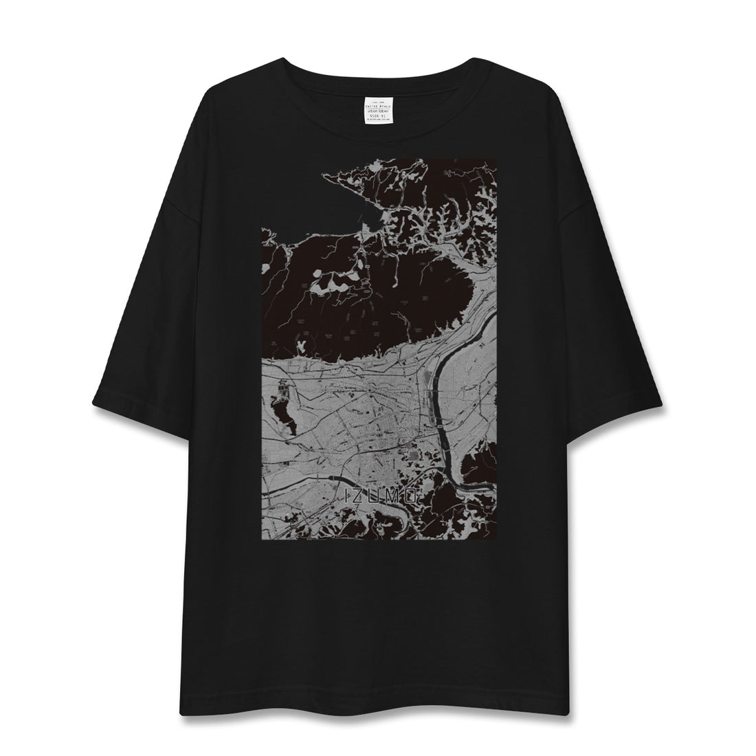 【出雲(島根県)】地図柄ビッグシルエットTシャツ