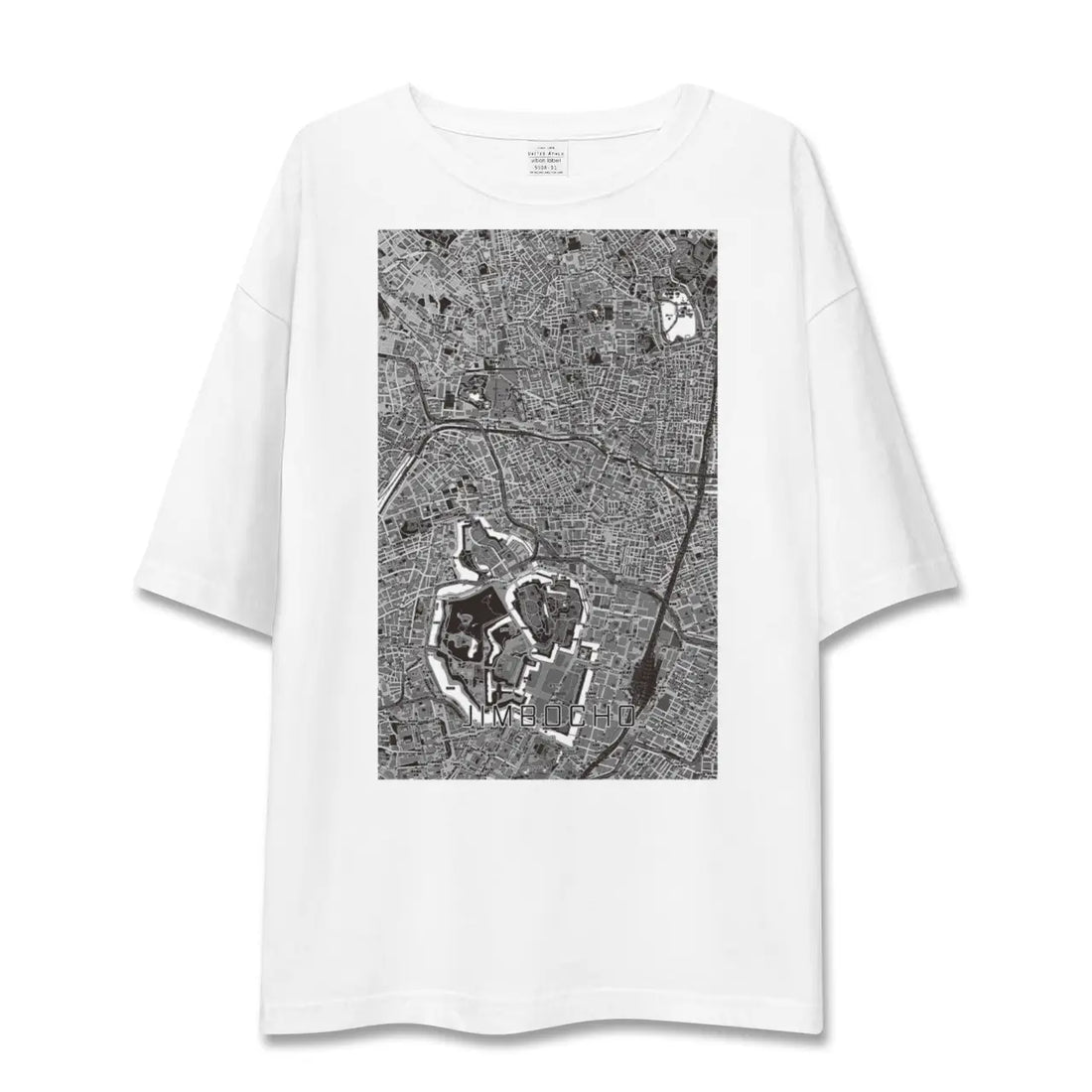 【神保町(東京都)】地図柄ビッグシルエットTシャツ
