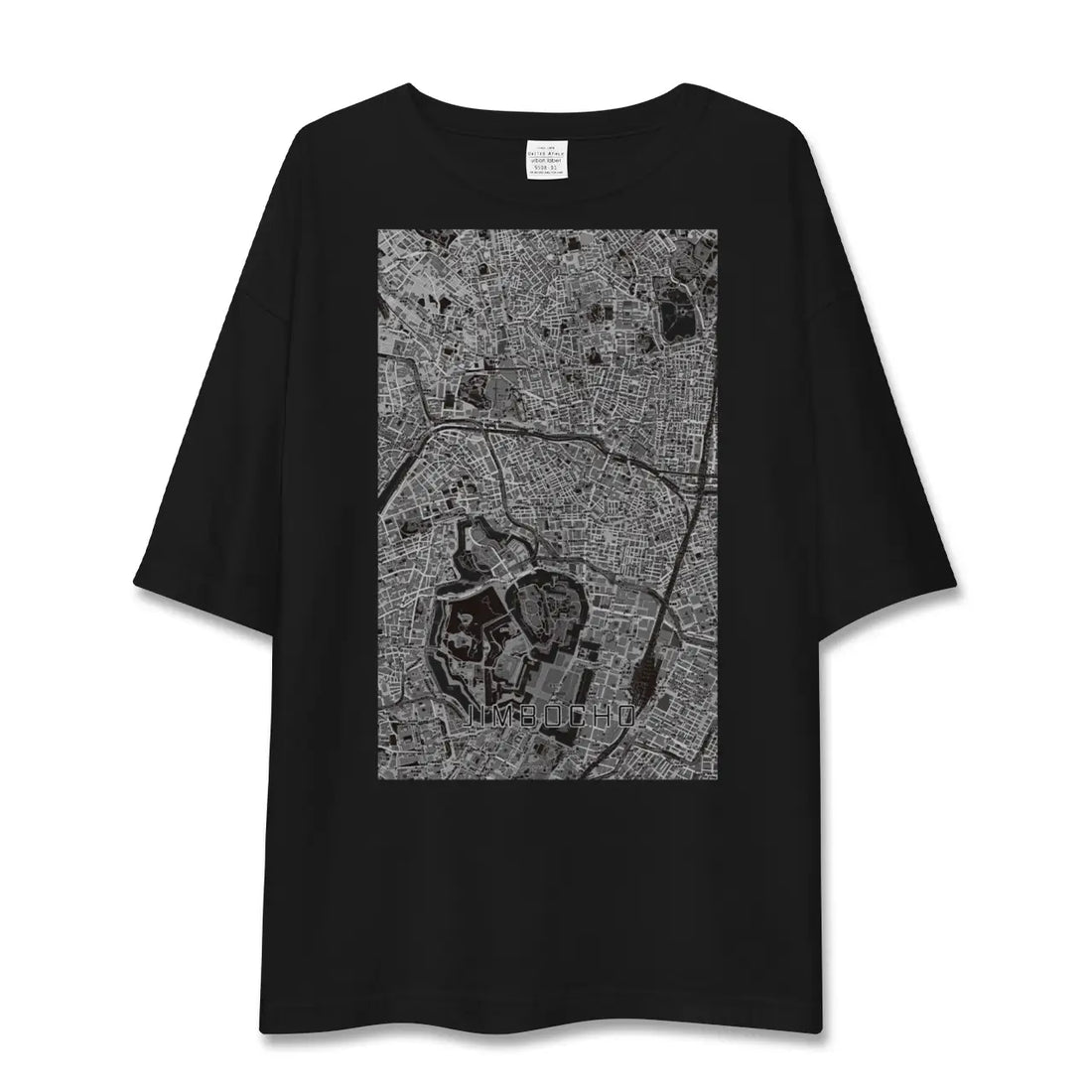 【神保町(東京都)】地図柄ビッグシルエットTシャツ