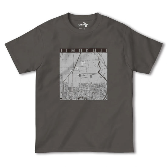 【甚目寺（愛知県）】地図柄ヘビーウェイトTシャツ