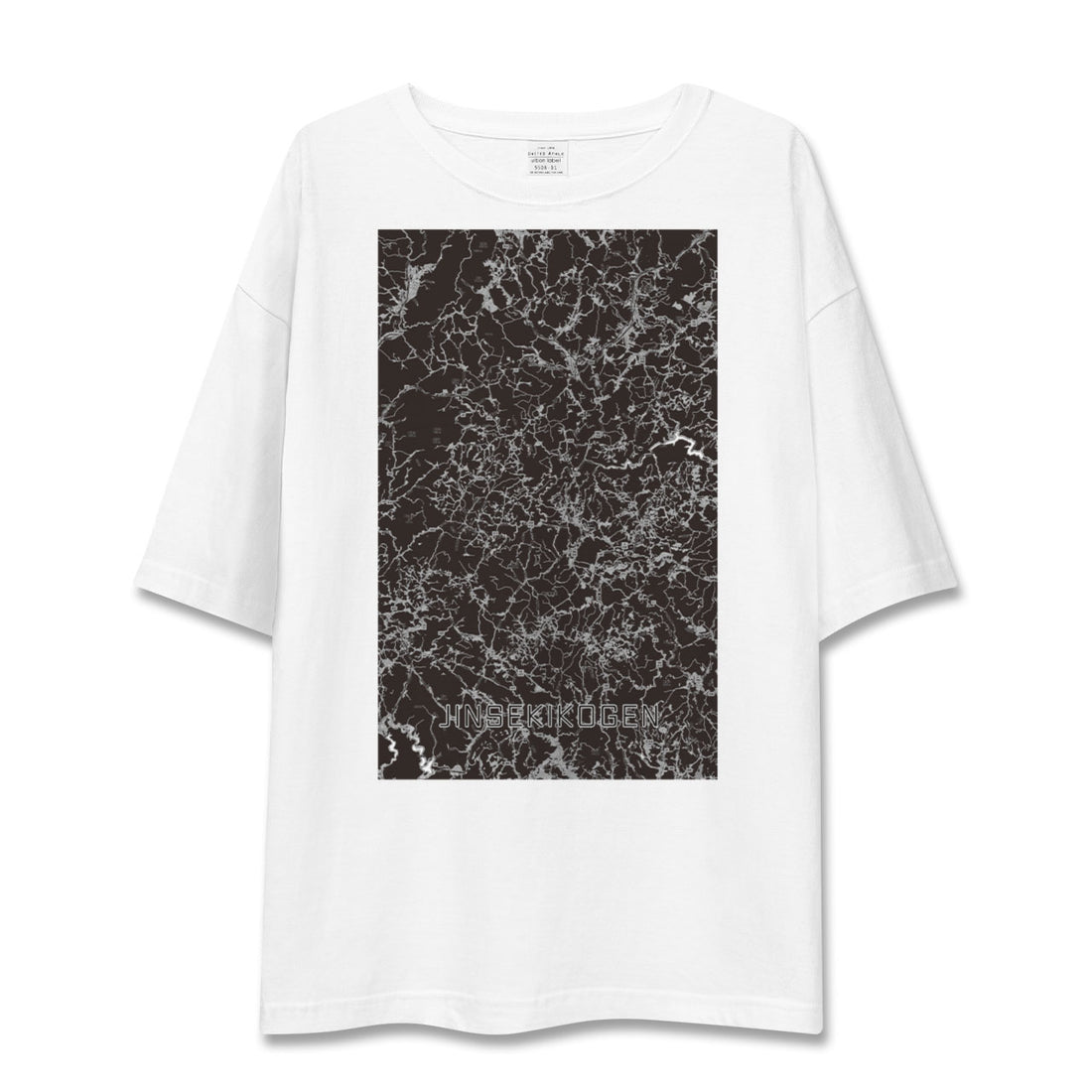 【神石高原(広島県)】地図柄ビッグシルエットTシャツ