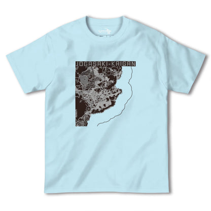 【城ヶ崎海岸（静岡県）】地図柄ヘビーウェイトTシャツ