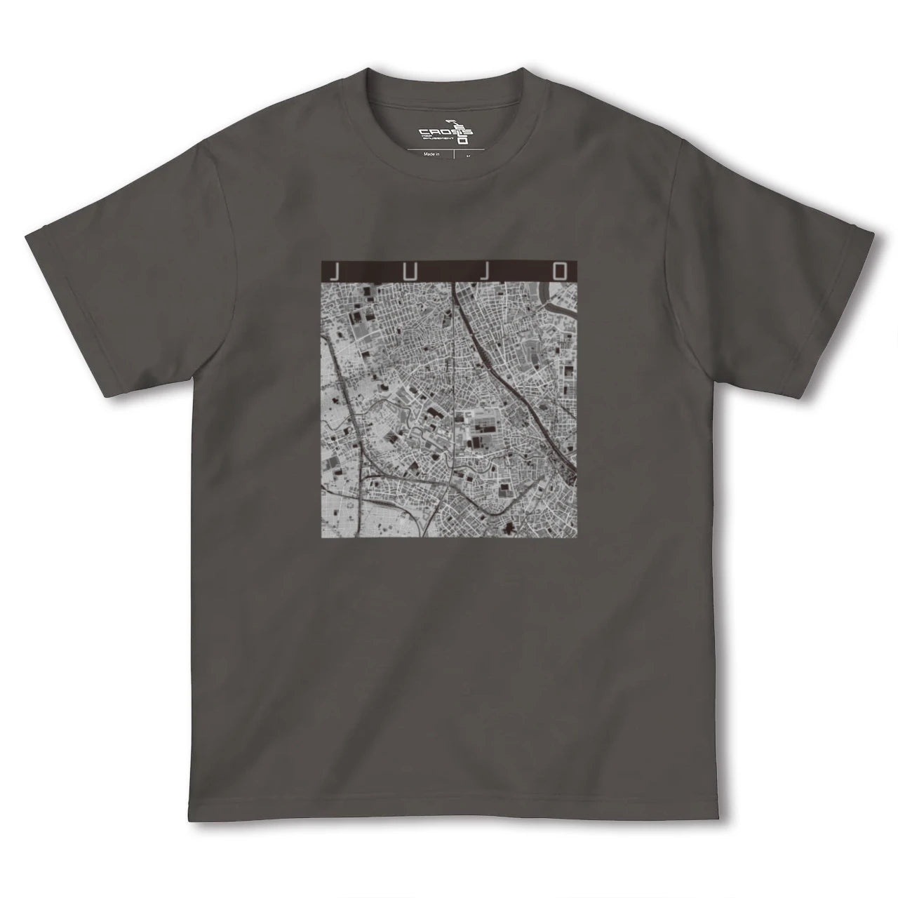 【十条（東京都）】地図柄ヘビーウェイトTシャツ
