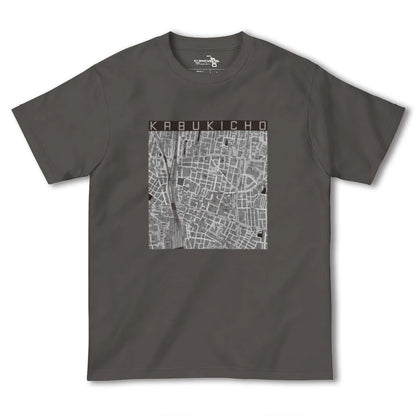【歌舞伎町（東京都）】地図柄ヘビーウェイトTシャツ