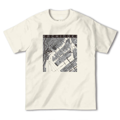 【勝どき（東京都）】地図柄ヘビーウェイトTシャツ