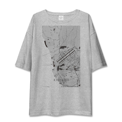 【嘉手納（沖縄県）】地図柄ビッグシルエットTシャツ