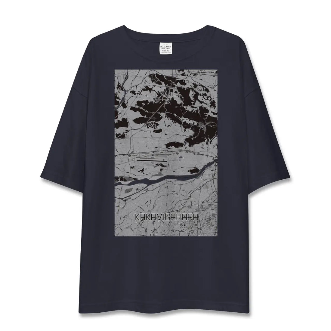 【各務原（岐阜県）】地図柄ビッグシルエットTシャツ