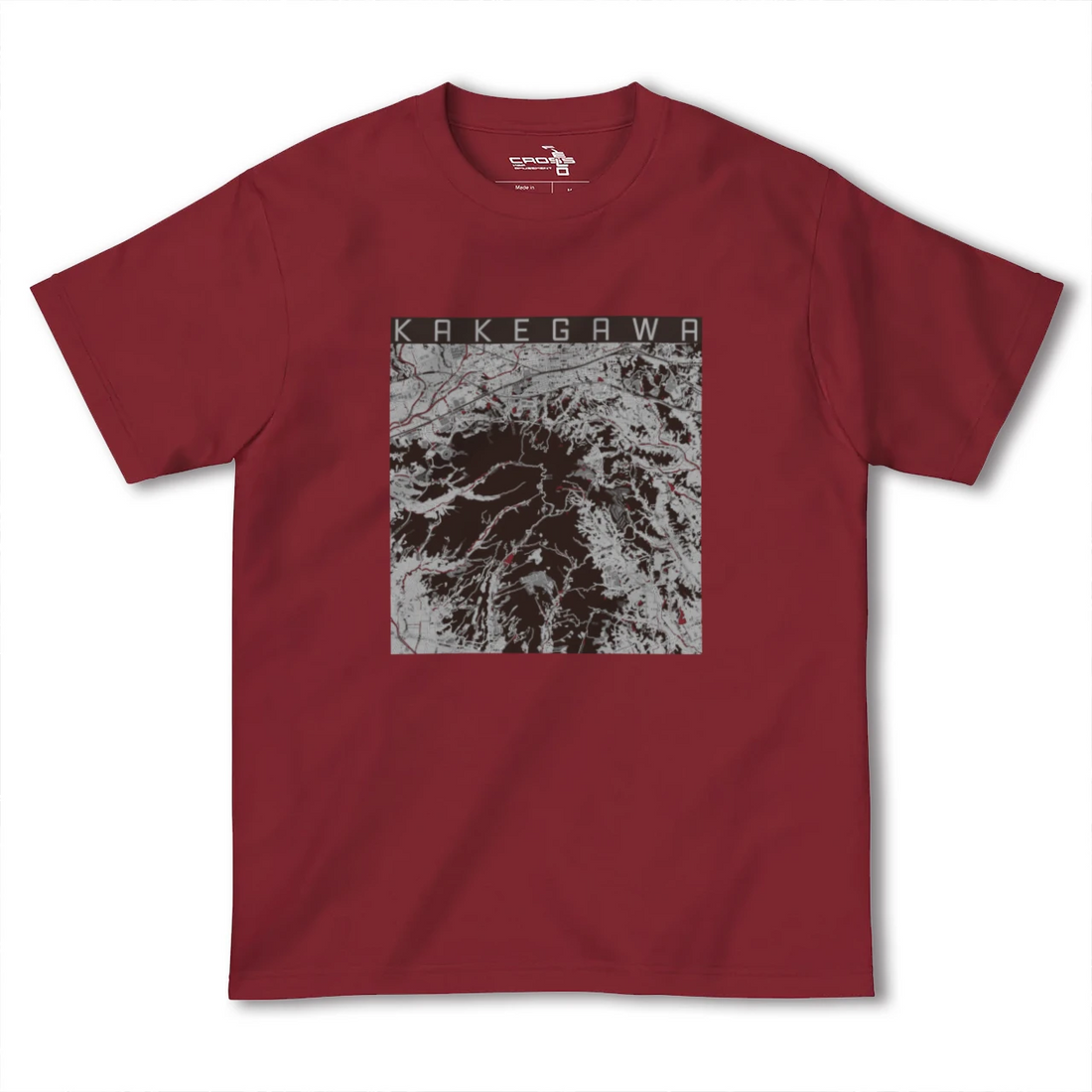 【掛川(静岡県)】地図柄ヘビーウェイトTシャツ