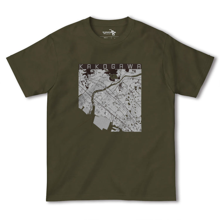 【加古川（兵庫県）】地図柄ヘビーウェイトTシャツ