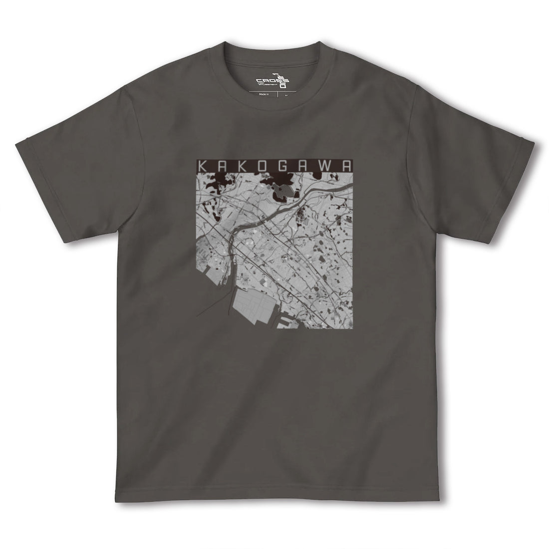 【加古川(兵庫県)】地図柄ヘビーウェイトTシャツ
