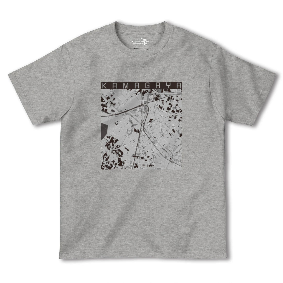 【鎌ケ谷(千葉県)】地図柄ヘビーウェイトTシャツ