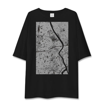 【亀有（東京都）】地図柄ビッグシルエットTシャツ