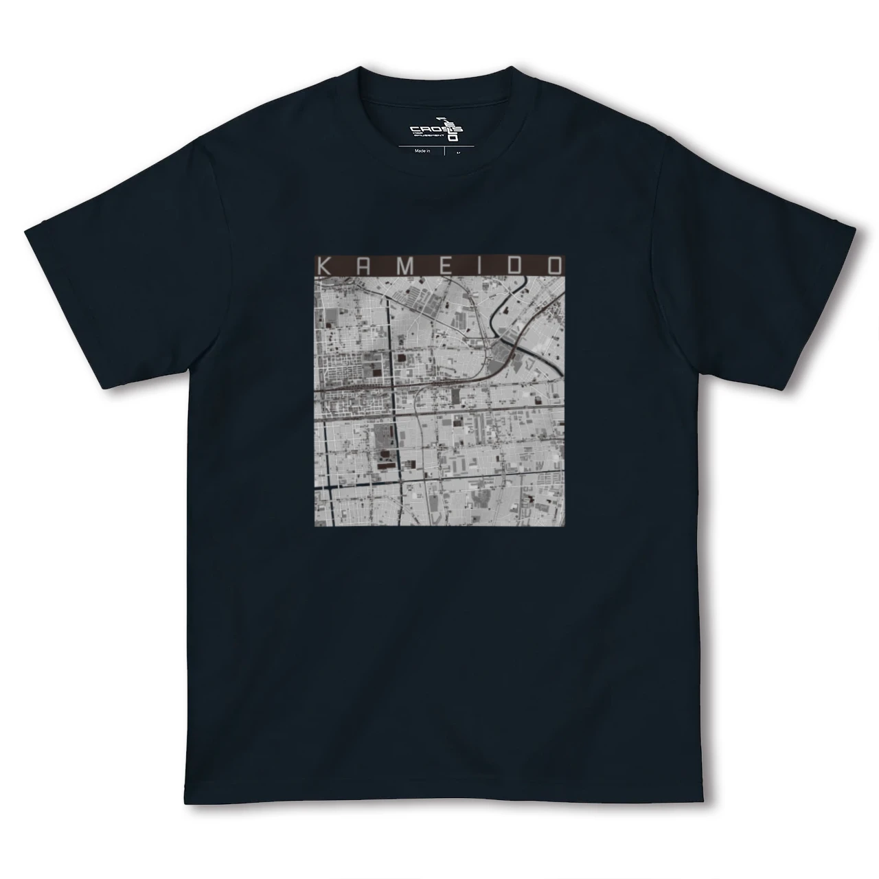 【亀戸（東京都）】地図柄ヘビーウェイトTシャツ