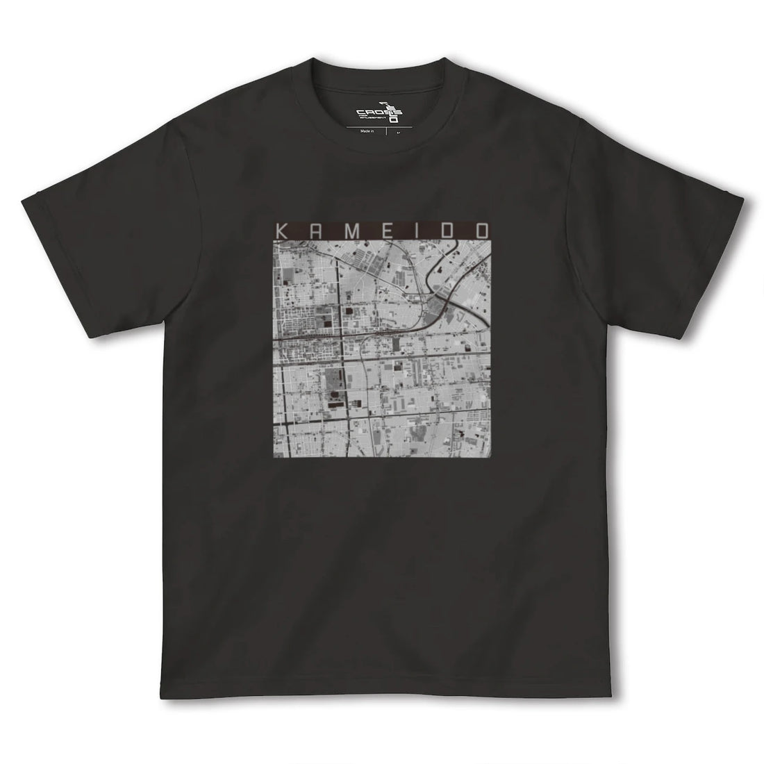【亀戸(東京都)】地図柄ヘビーウェイトTシャツ