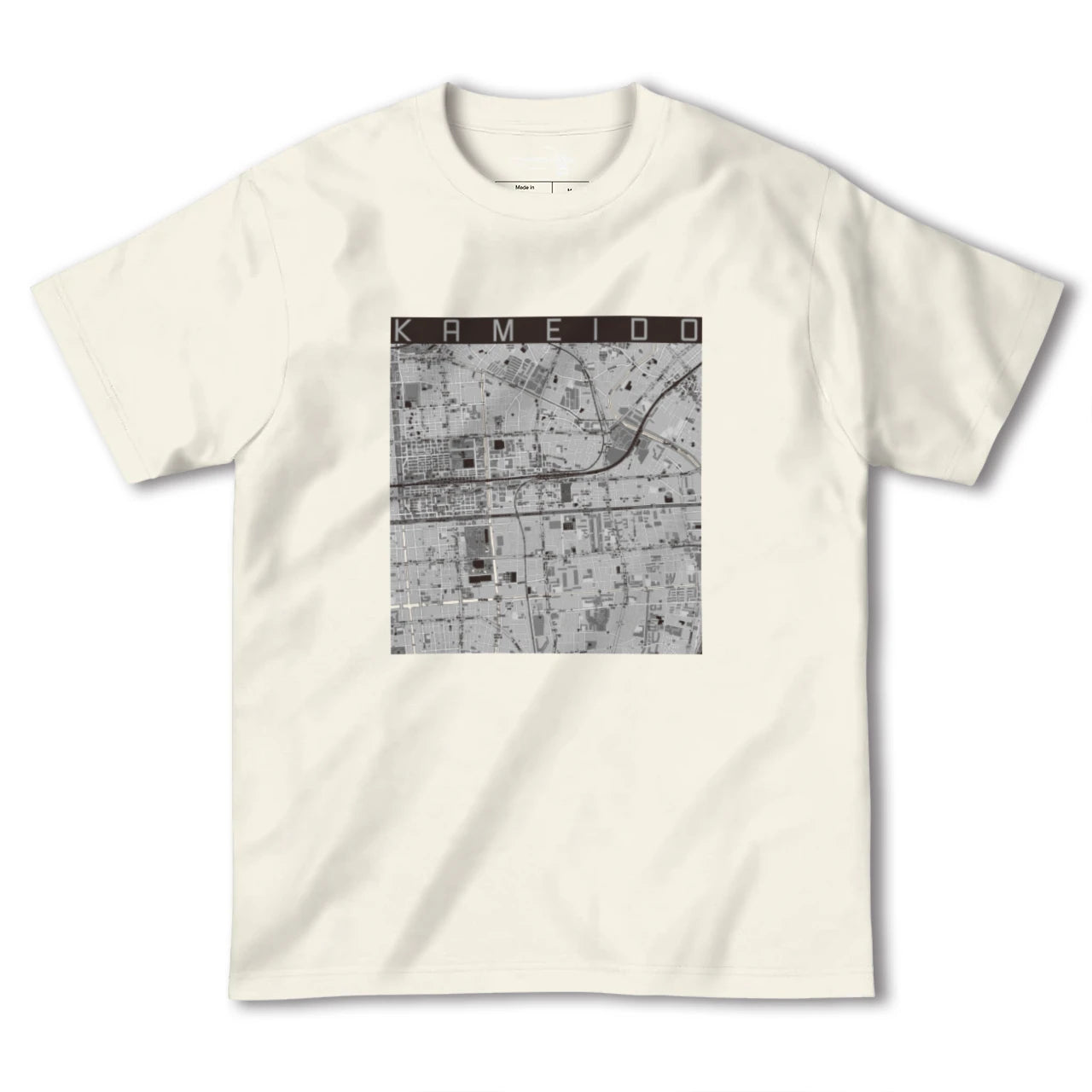 【亀戸（東京都）】地図柄ヘビーウェイトTシャツ