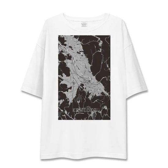 【亀岡（京都府）】地図柄ビッグシルエットTシャツ