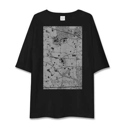 【上井草（東京都）】地図柄ビッグシルエットTシャツ