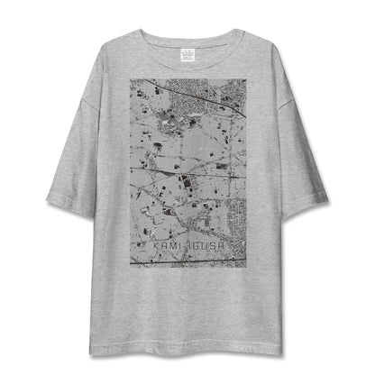 【上井草（東京都）】地図柄ビッグシルエットTシャツ