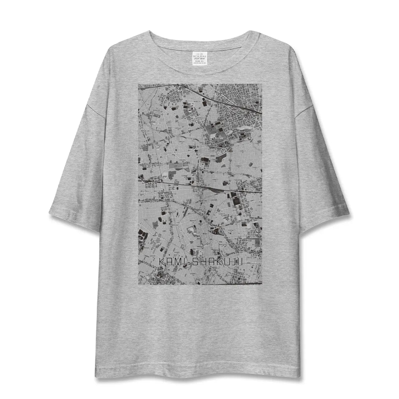 【上石神井（東京都）】地図柄ビッグシルエットTシャツ