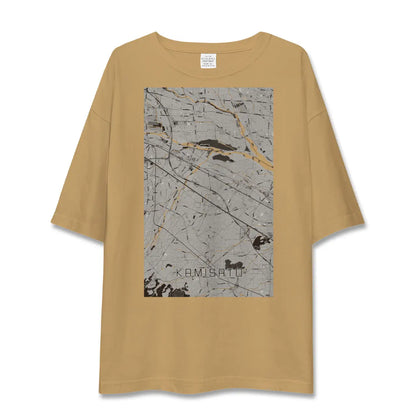 【上里（埼玉県）】地図柄ビッグシルエットTシャツ