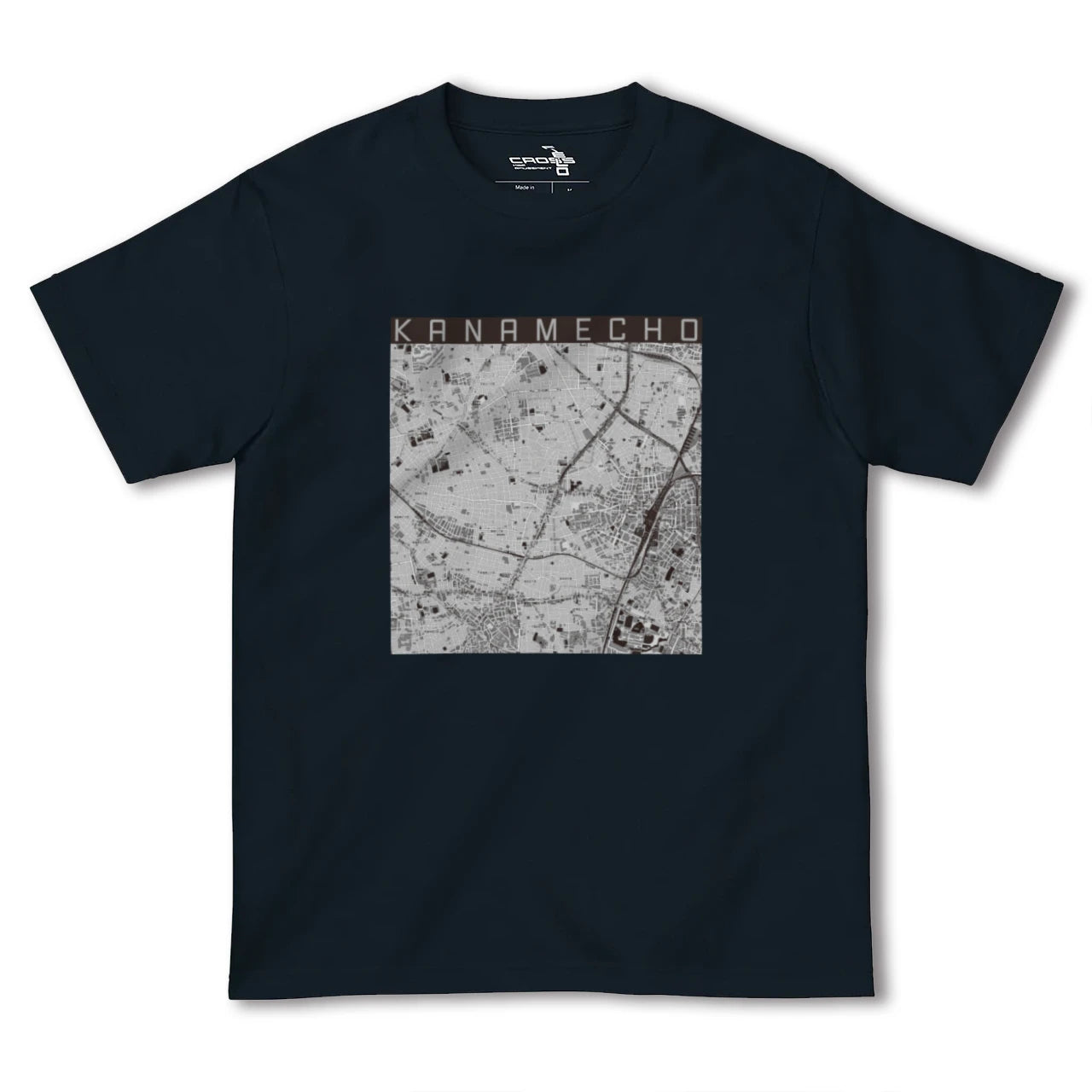 【要町（東京都）】地図柄ヘビーウェイトTシャツ