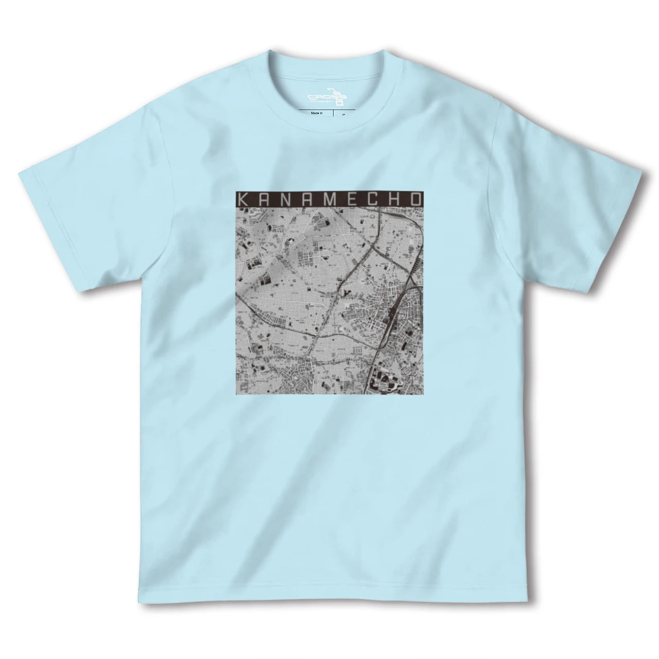 【要町（東京都）】地図柄ヘビーウェイトTシャツ