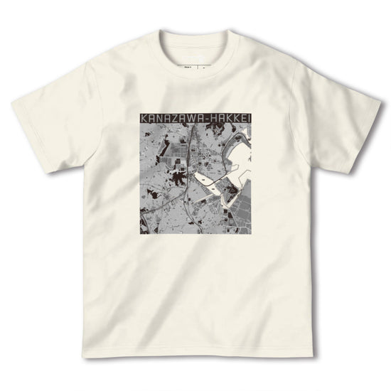 【金沢八景（神奈川県）】地図柄ヘビーウェイトTシャツ