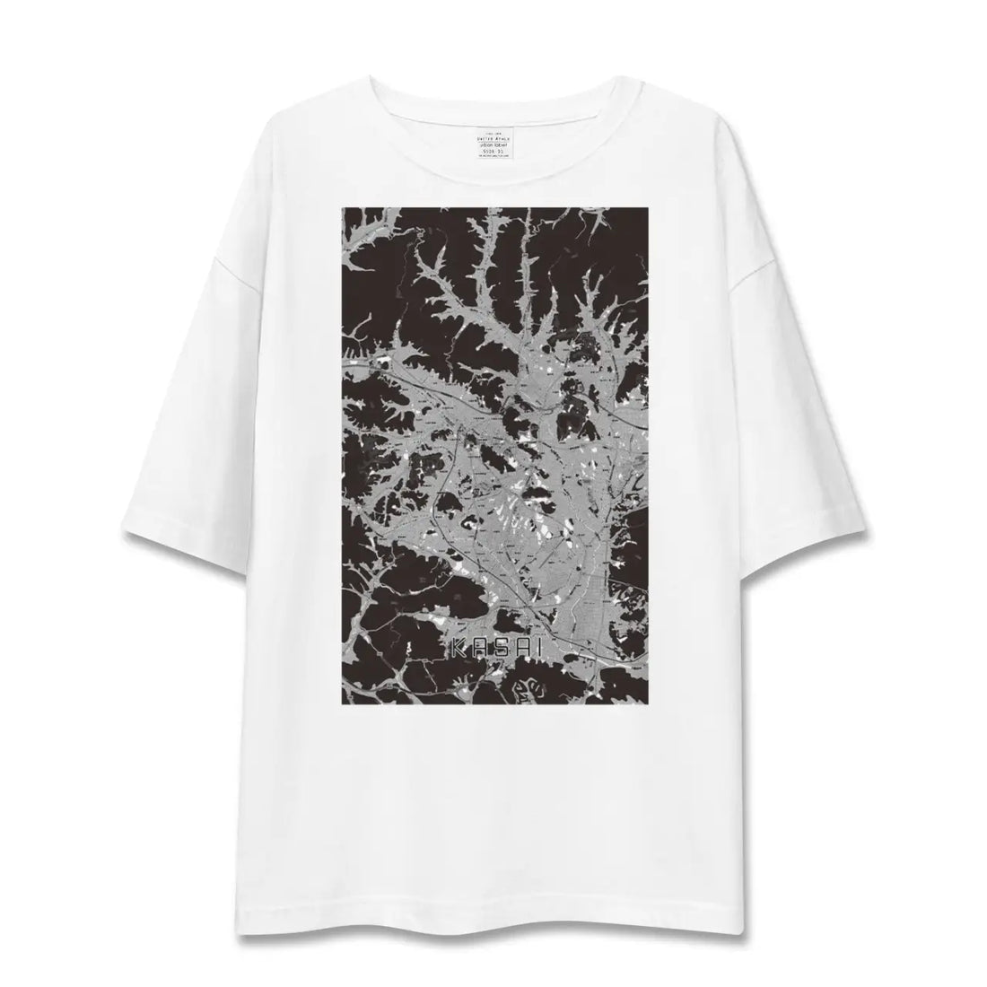 【加西（兵庫県）】地図柄ビッグシルエットTシャツ
