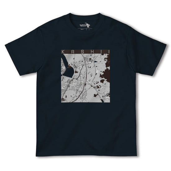 【香椎（福岡県）】地図柄ヘビーウェイトTシャツ