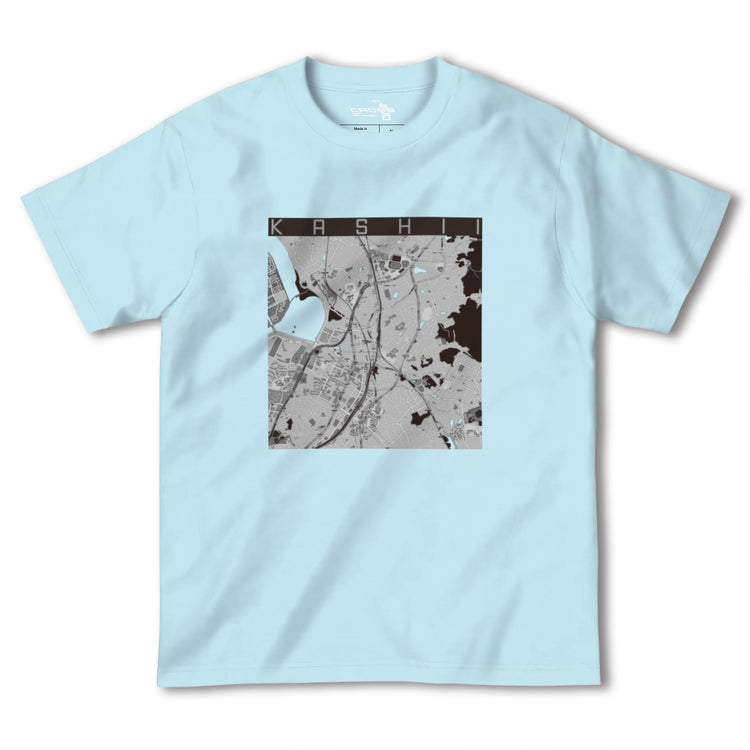 【香椎（福岡県）】地図柄ヘビーウェイトTシャツ