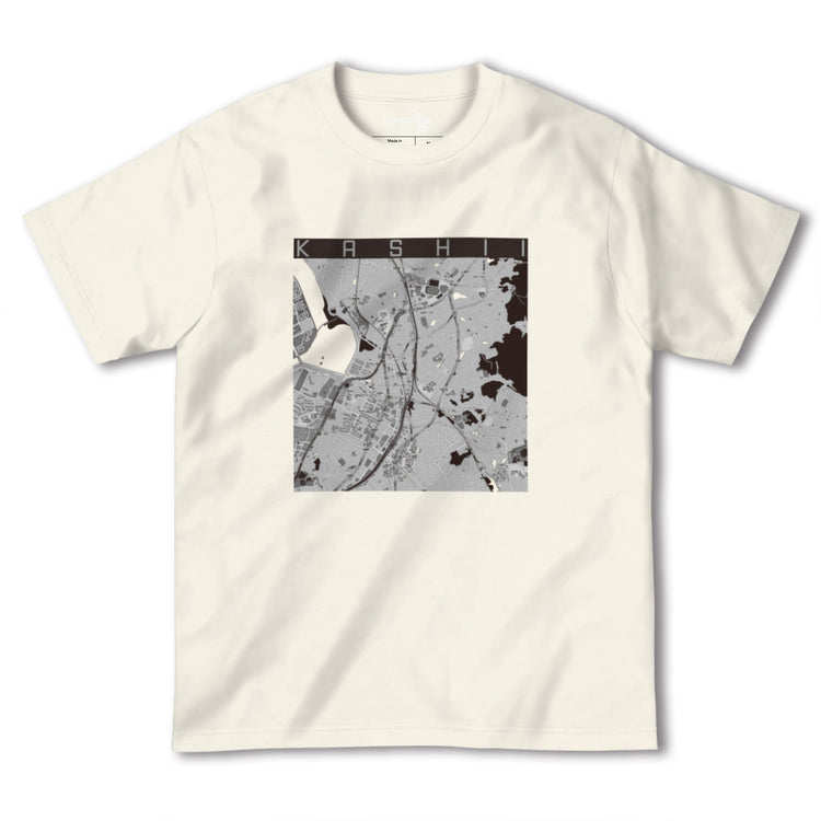 【香椎（福岡県）】地図柄ヘビーウェイトTシャツ